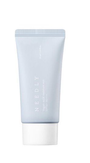 Зволожуючий сонцезахисний крем з рослинним скваланом Needly Vegan Mild Moisture Sun SPF 50+ PA++++ 50 мл 8954399 фото