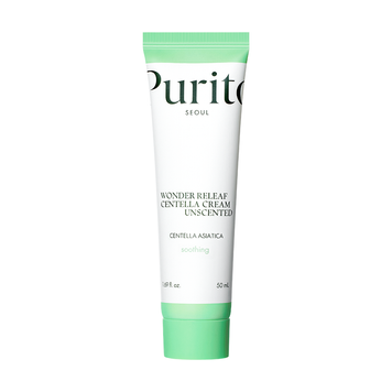 Крем для чутливої шкіри з центеллою без ефірних олій Purito Seoul Wonder Releaf Centella Cream Unscented 50 ml 8955135 фото