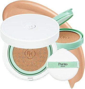 BB-кушон з центеллою Purito Seoul Wonder Releaf Centella BB Cushion #13 Neutral Ivory, 15 g + 15 g 8955328 фото