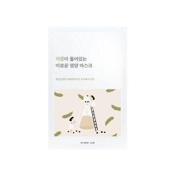 Поживна тканинна маска з екстрактом чорних соєвих бобів ROUND LAB Soybean Nourishing Mask Sheet 27 мл 8955327 фото